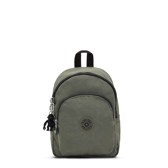 Kipling Curtis Compact Convertible Backpacks Green Moss | CA 1543GS